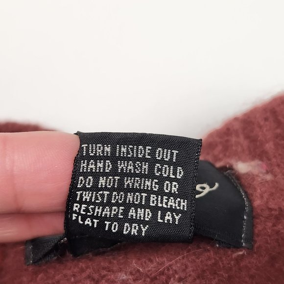 Fredo FLAWED Lambswool Angora Blend Sweater OS - Picture 4 of 8